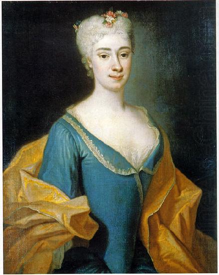 Friederike Alexandrine Grafin von Moszinska, Louis de Silvestre